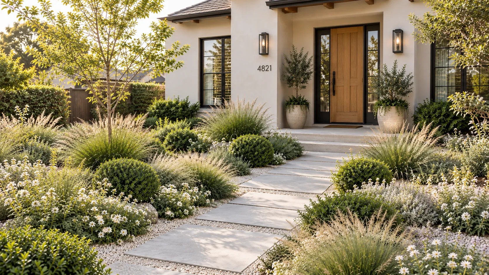 18 Easy Grass-Free Front Yard Landscaping Ideas
